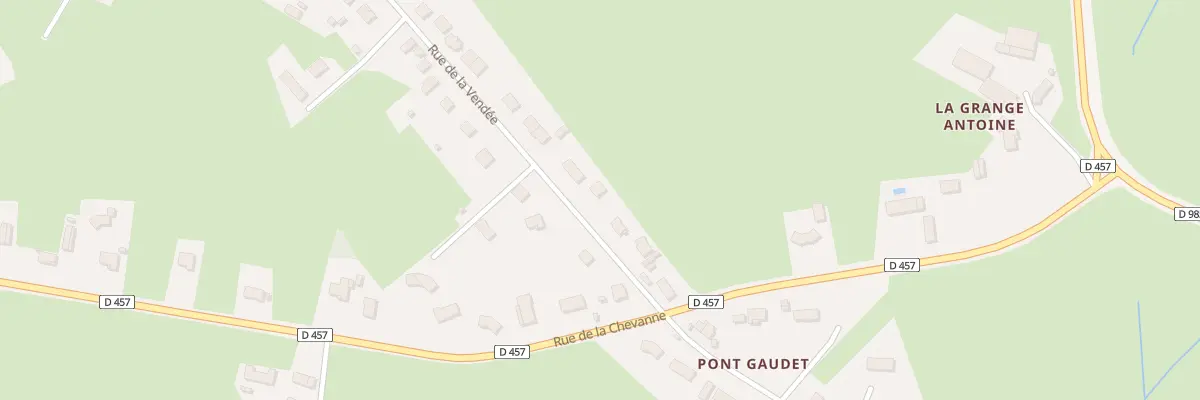 Plan du 65 Rue de la Vendée à Toulon-sur-Arroux