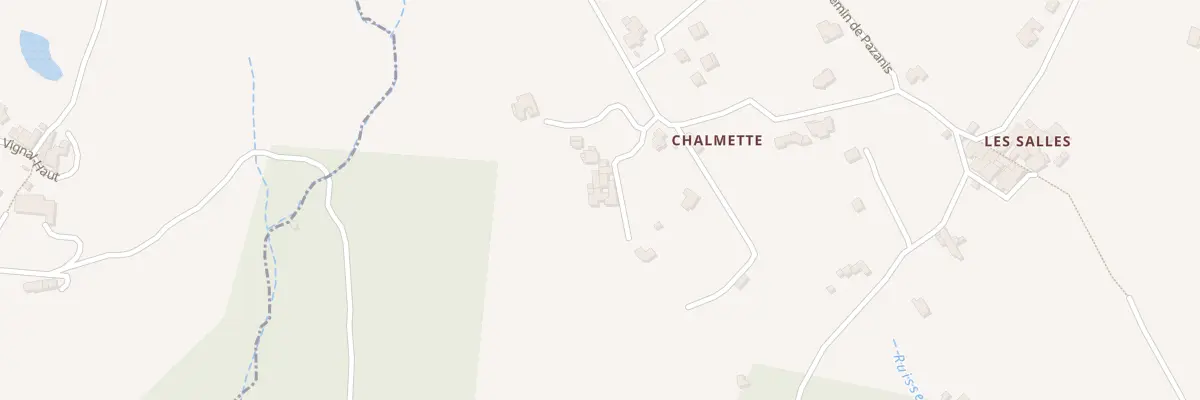Plan du 5095 La Chalmette à Payzac