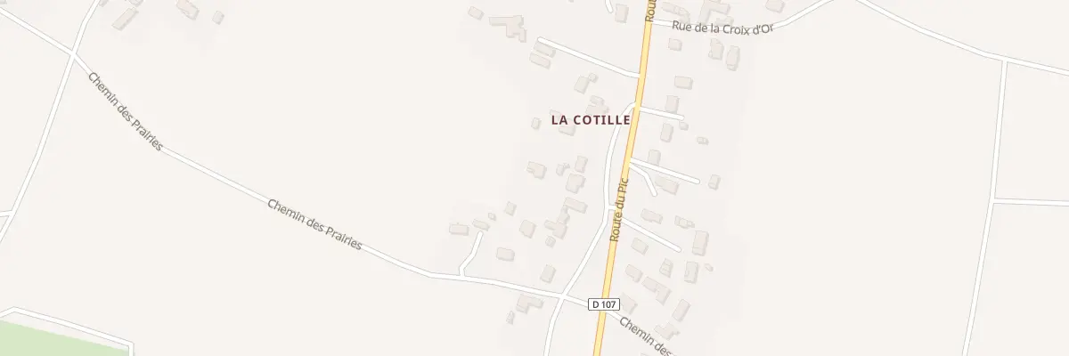 Plan du 92 Rue de la Cotille à Précieux