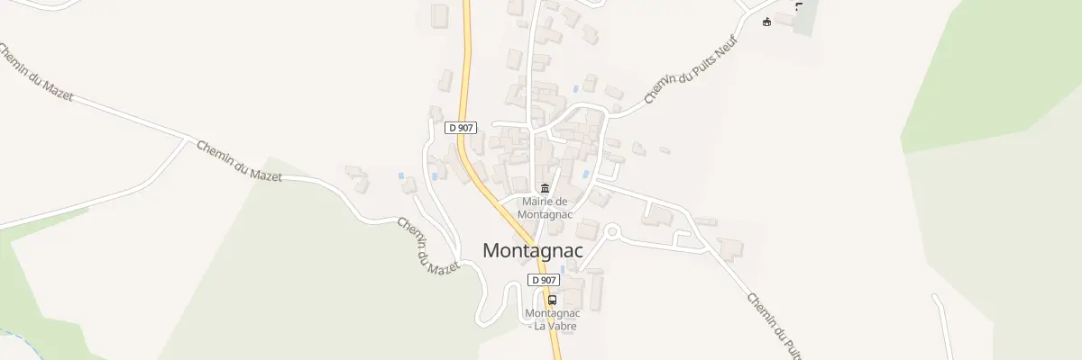 Plan du 12 Rue de l’Eglise à Montagnac