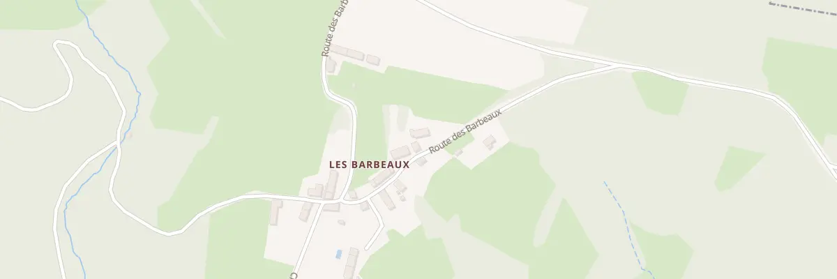 Plan du 10 Rte des Barbeaux à Roussillon-en-Morvan
