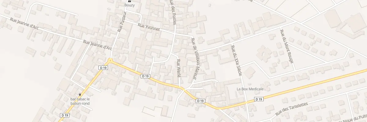 Plan du 2 Rue Werlé à Bouzy