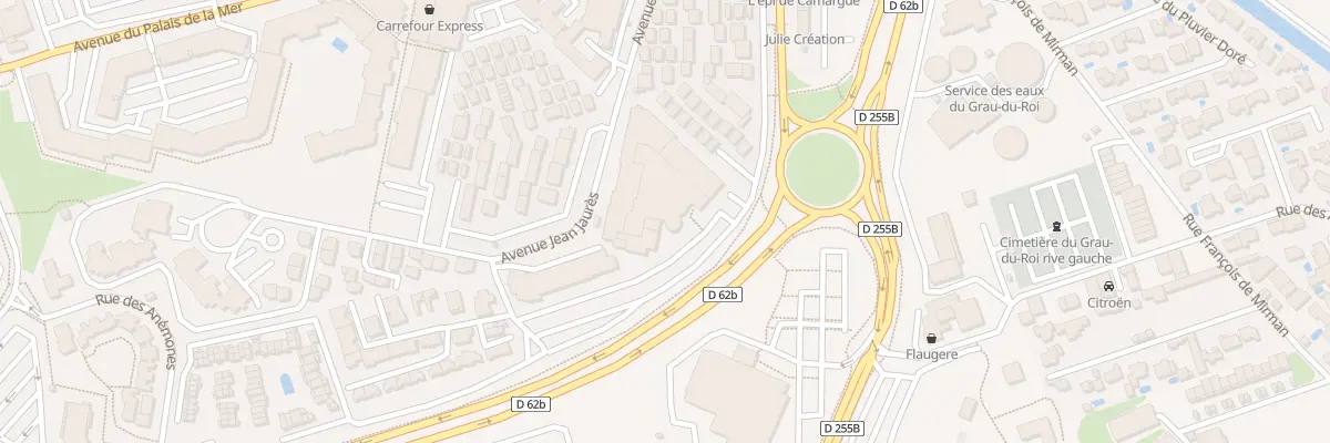 Plan du 199 Av Jean Jaures au Grau-du-Roi
