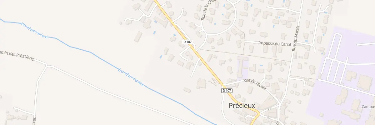 Plan du 53 Imp du Chambon à Précieux