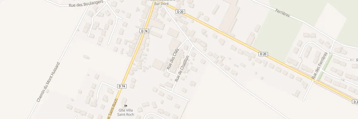 Plan du 44 Rue des Cités à Boult-sur-Suippe