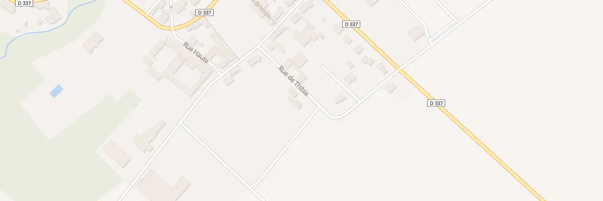 Plan du 6 Rue de Thibie à Pocancy