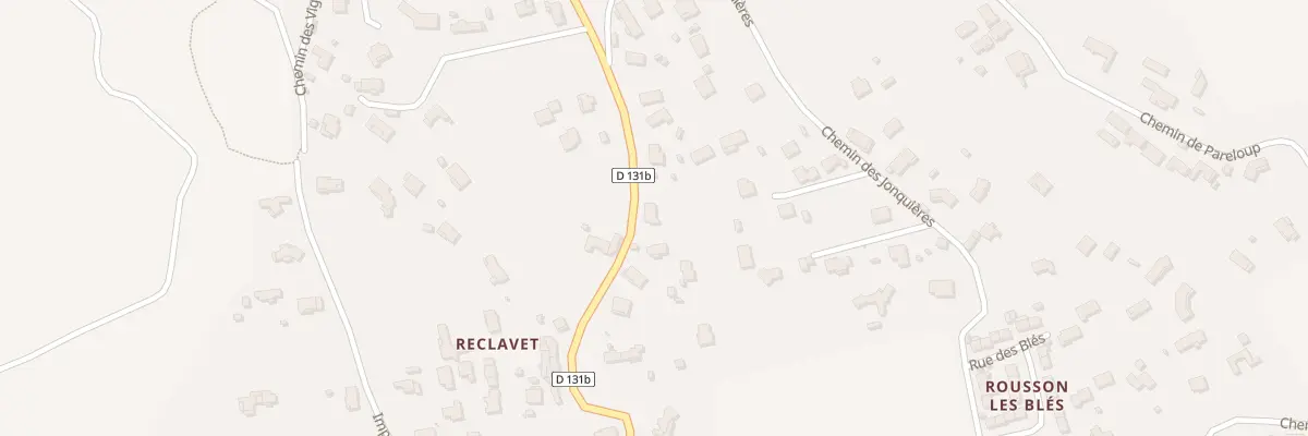 Plan du 94 Che du Castellas à Rousson