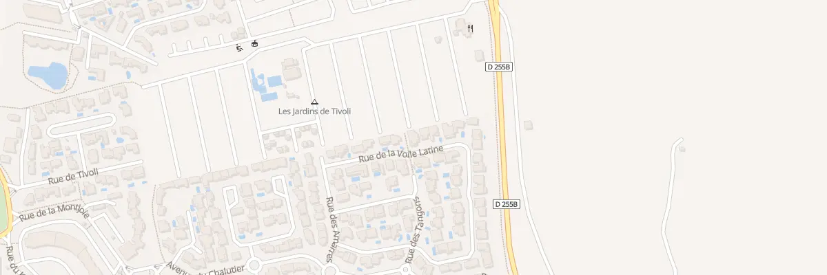 Plan du 256 Rue de la Voile Latine au Grau-du-Roi