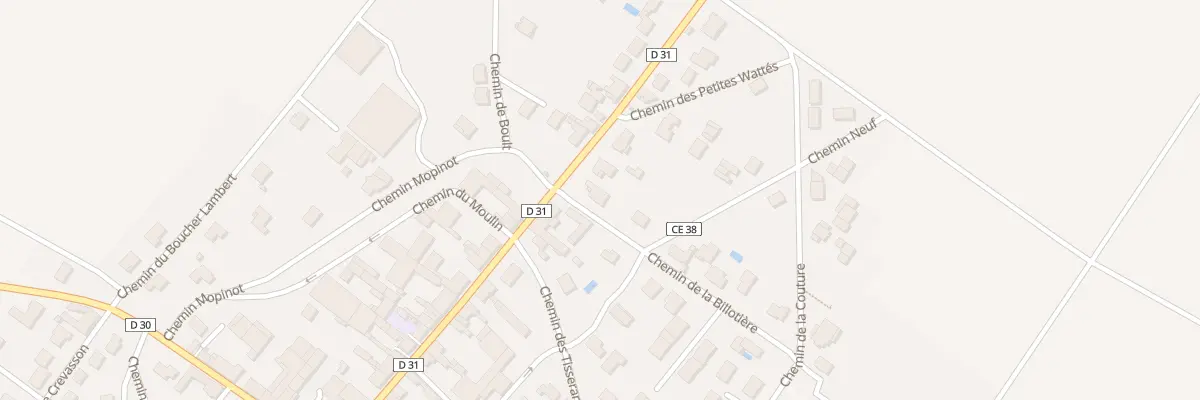 Plan du 20 Rue le Fèvre à Pomacle