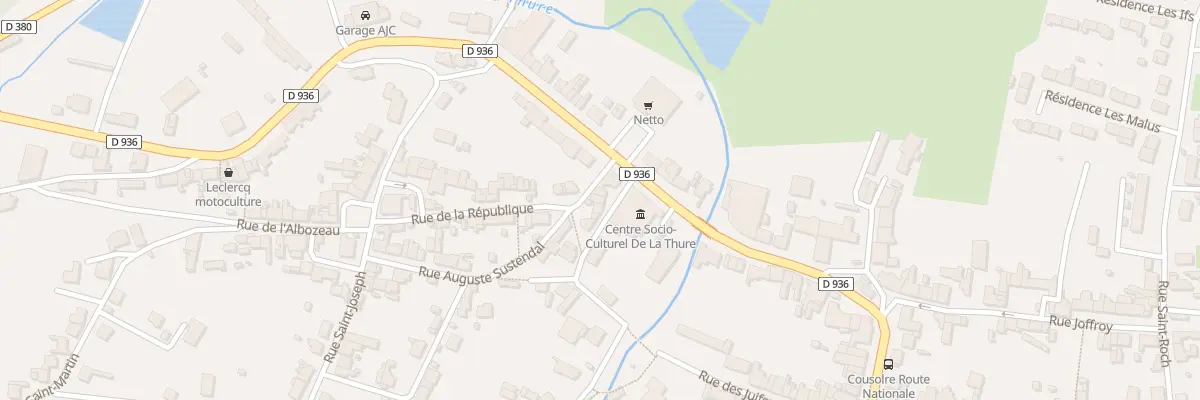 Plan du 5 Rue du Vieux Couvent à Cousolre