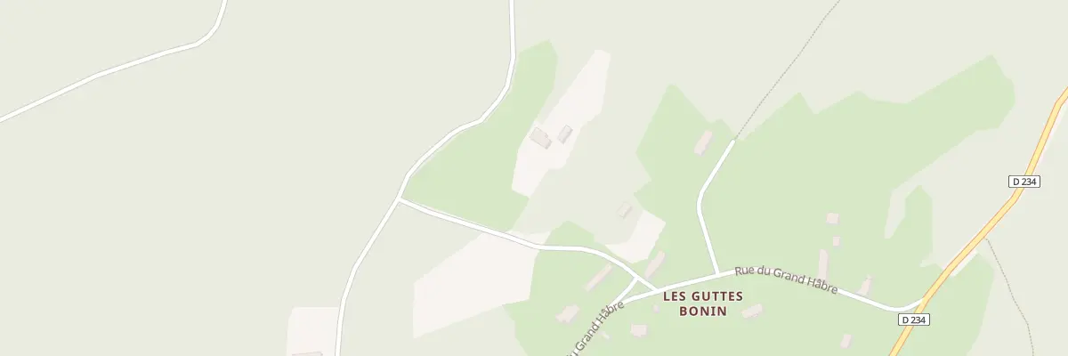 Plan du 328 Le Champ des Guttes à Alligny-en-Morvan