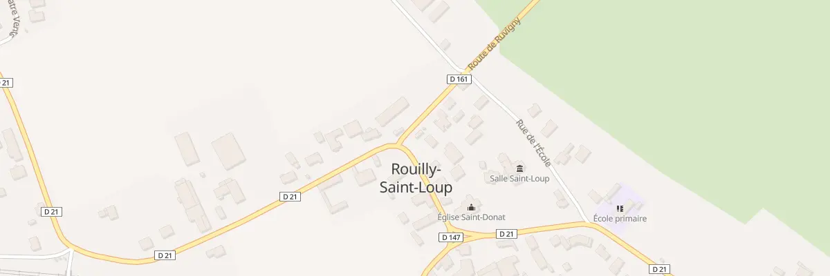Plan du 5 Rue de la Basse Commune à Rouilly-Saint-Loup