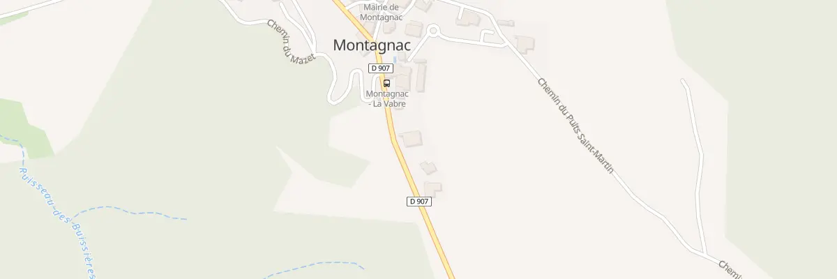Plan du 401 Rte de Nimes à Montagnac