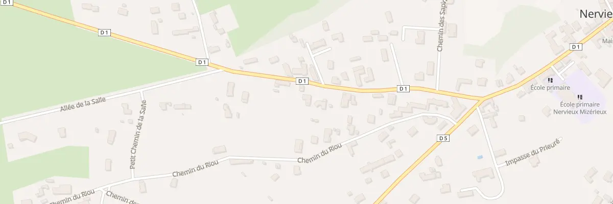 Plan du 49 Rte de Saint Germain Laval à Nervieux