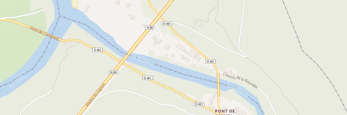Plan du 103 Rte des Rives du Lignon à Monistrol-sur-Loire