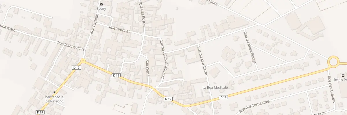 Plan du 6 Rue de Villebois Mareuil à Bouzy