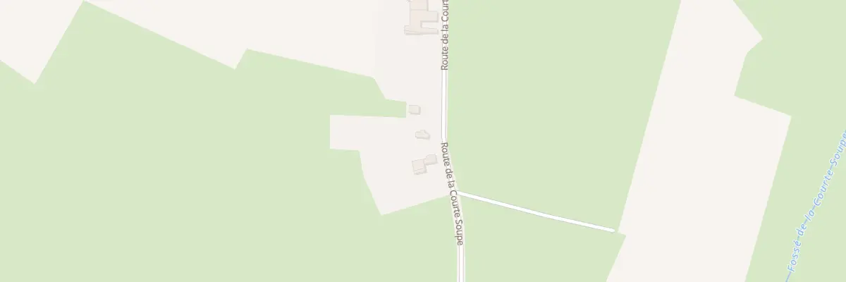 Plan du 4 Rte de la Courte Soupe à Beaumé