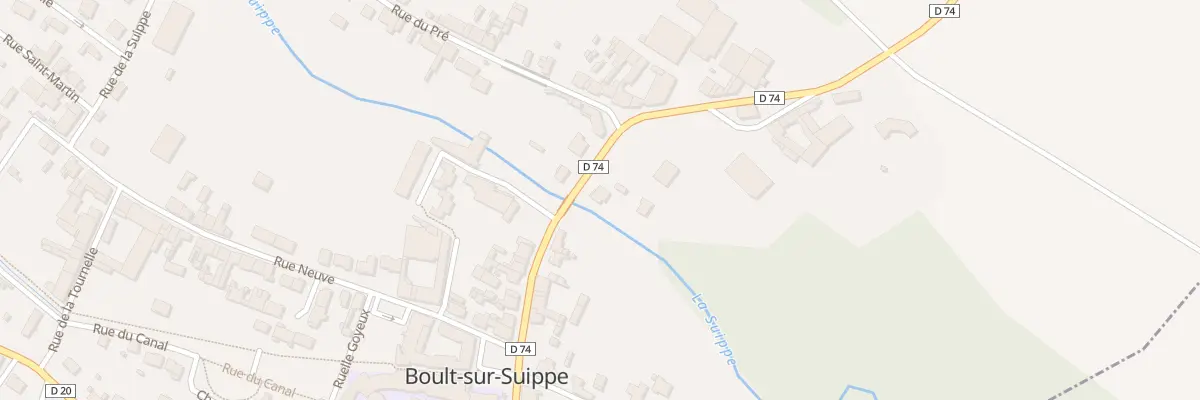 Plan du 48 Rue du Pavé à Boult-sur-Suippe