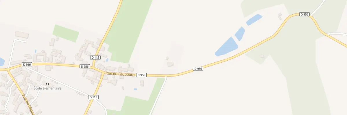 Plan du 5 Rte d’Aisy à Étivey