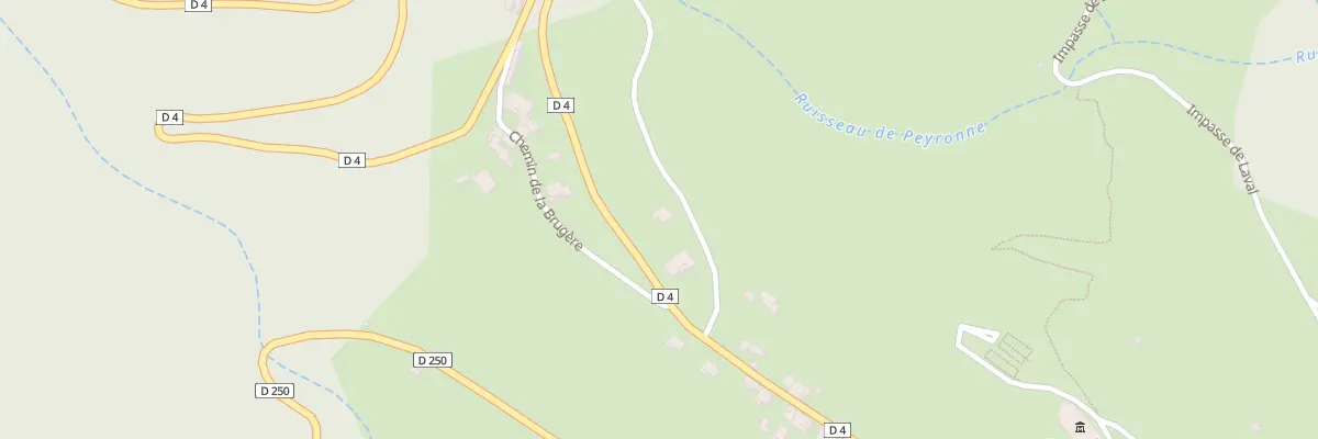 Plan du 5096 L’Eglise à Planzolles