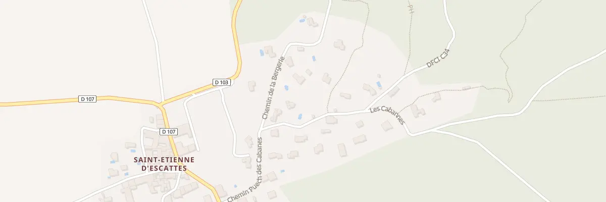 Plan du 322 Che de la Bergerie à Souvignargues