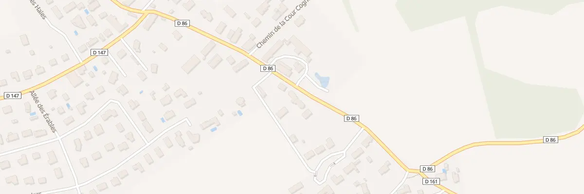Plan du 23 Rte de Thennelières à Villechétif