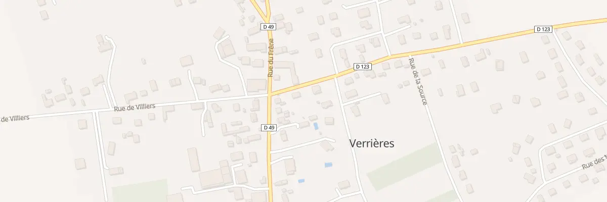 Plan du 2 Rue des Acacias à Verrières