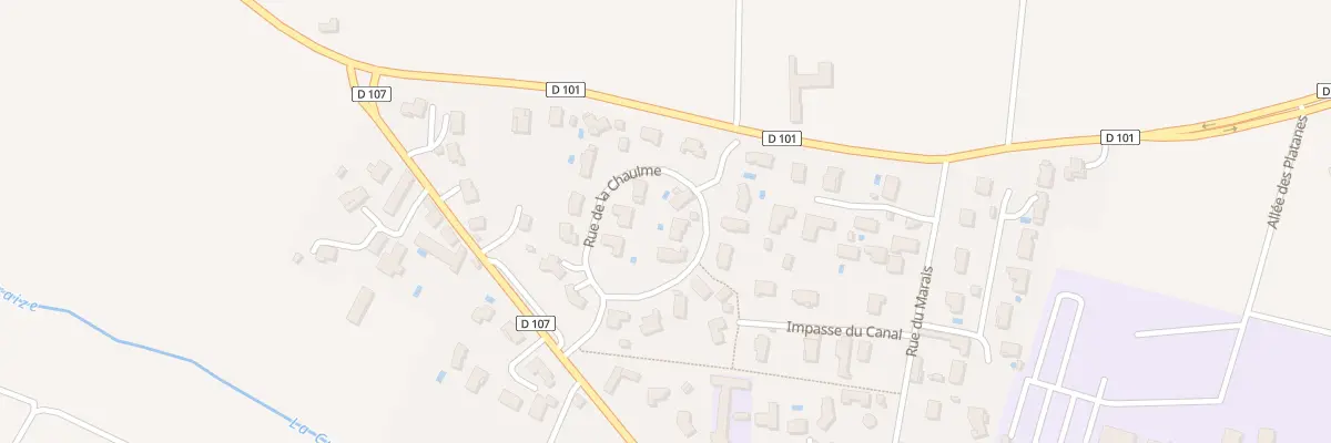 Plan du 248 Rue de la Chaulme à Précieux