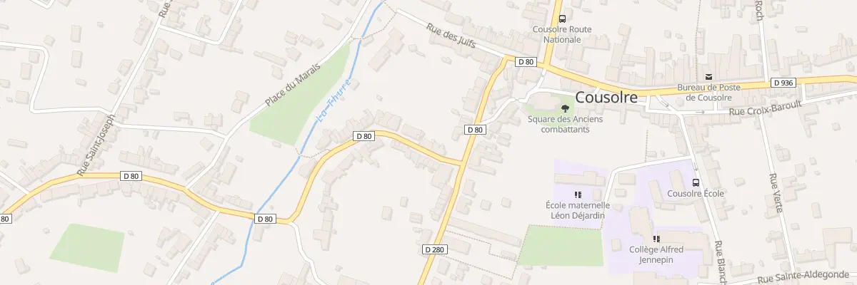 Plan du 6 Rue du Terne Clarin à Cousolre