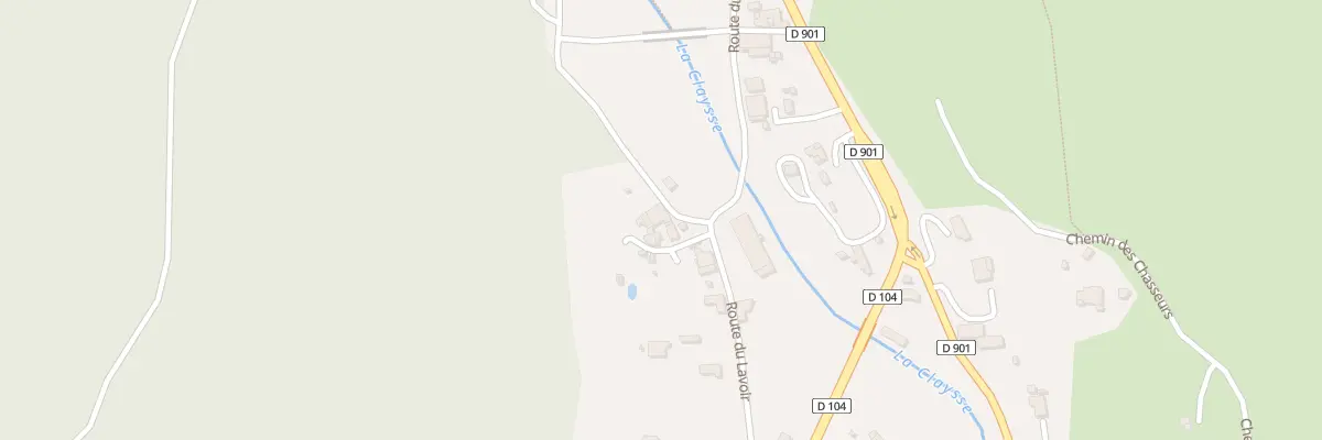 Plan du 292 Rte du Lavoir à Saint-Paul-le-Jeune