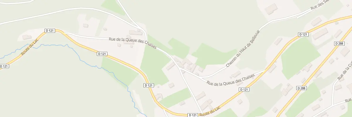 Plan du 12 Rue de la Queue des Chaises à Moux-en-Morvan