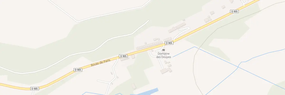 Plan du 68 Rte de Paris à Ancy-le-Franc