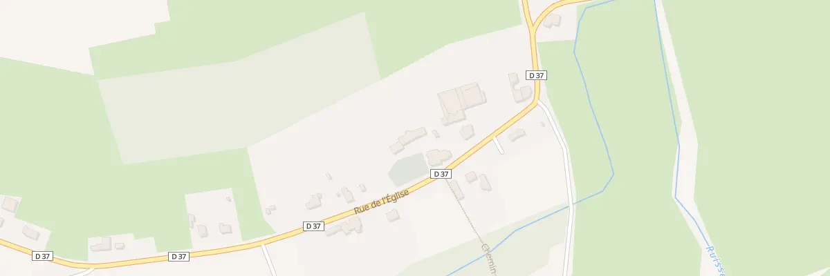 Plan du 6 Rue de l’Eglise à Beaumé