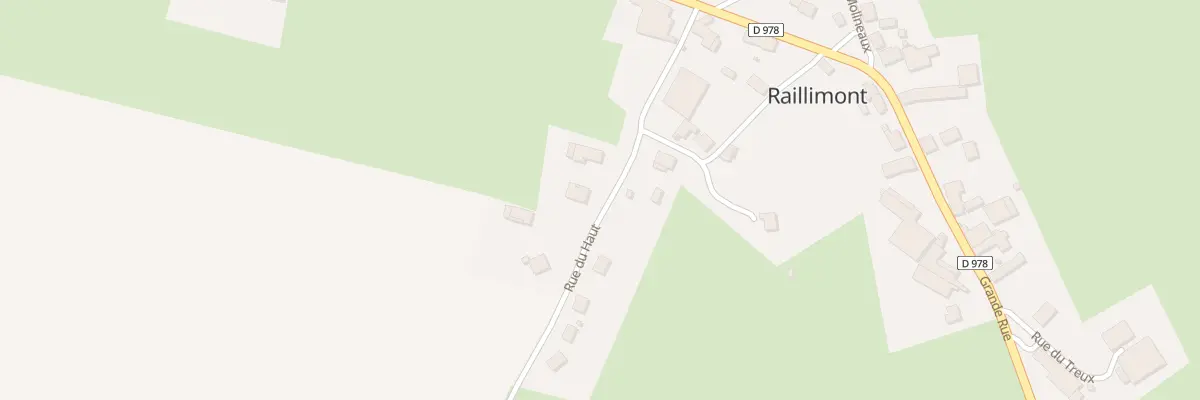 Plan du 2 Rue du Haut à Raillimont
