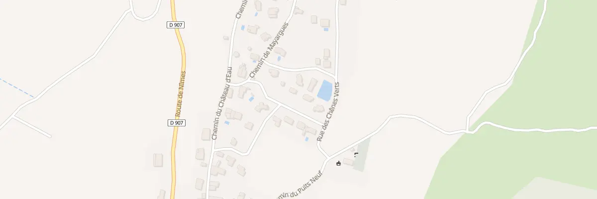 Plan du 85B Rue des Chenes Verts à Montagnac