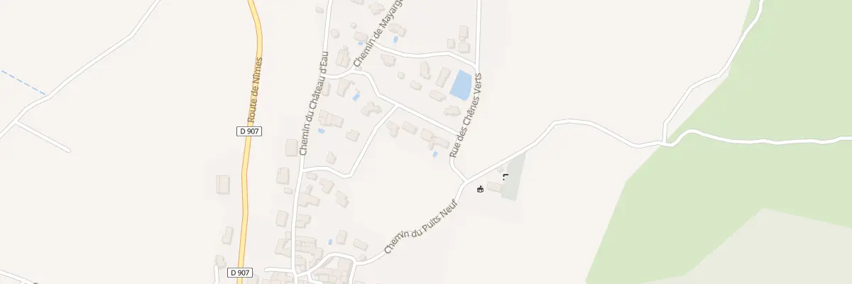 Plan du 122 Rue des Chenes Verts à Montagnac