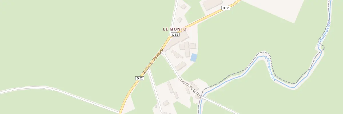 Plan du 5104 Chateau du Montot à Saint-Vincent-Bragny