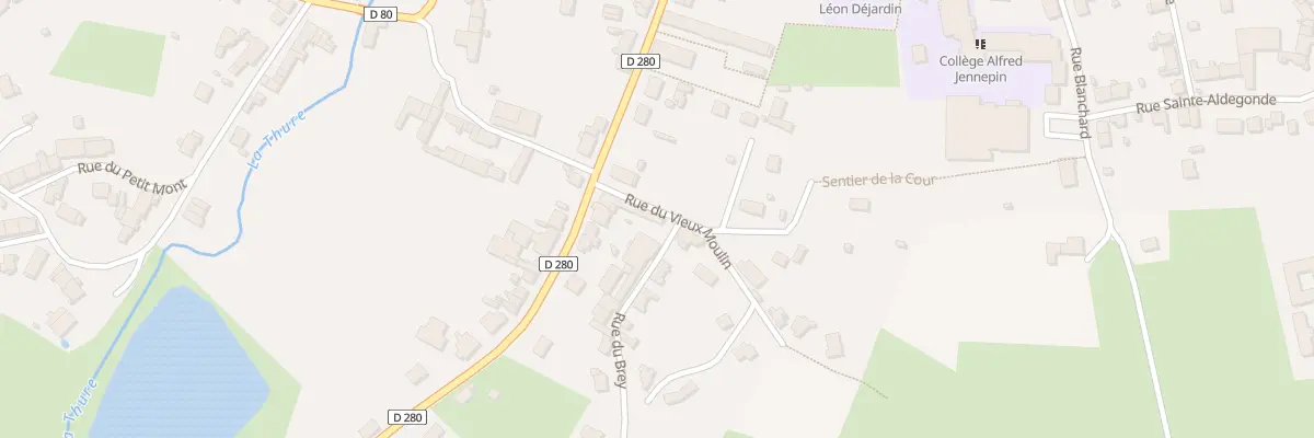 Plan du 1B Rue du Brey à Cousolre