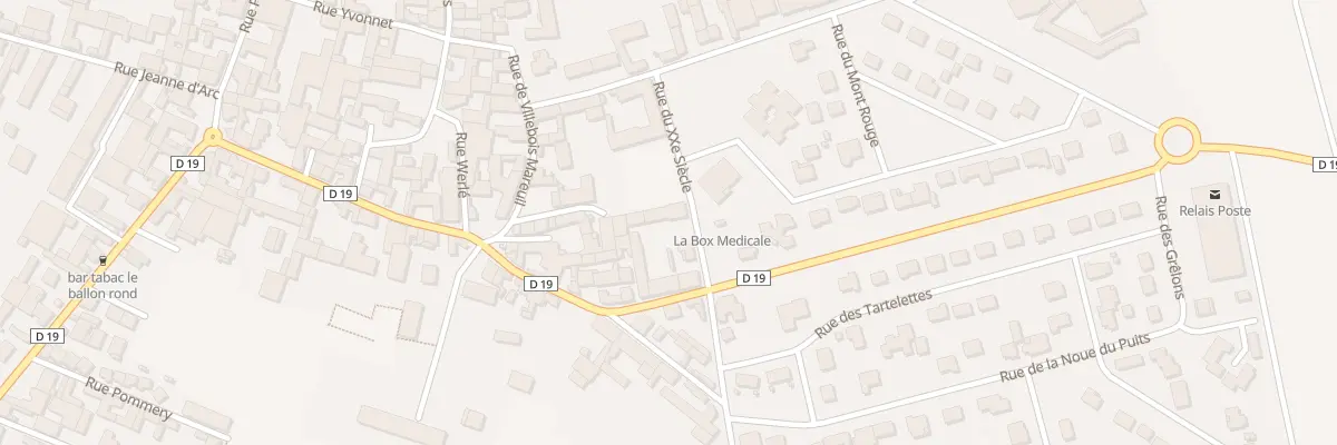 Plan du 2 Rue du Vingtieme Siecle à Bouzy