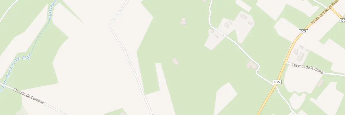 Plan du 401 Che des Peyrières à Montpezat