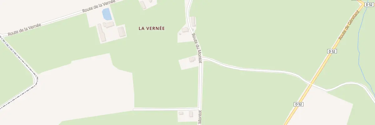 Plan du 5194 La Vernee à Oudry