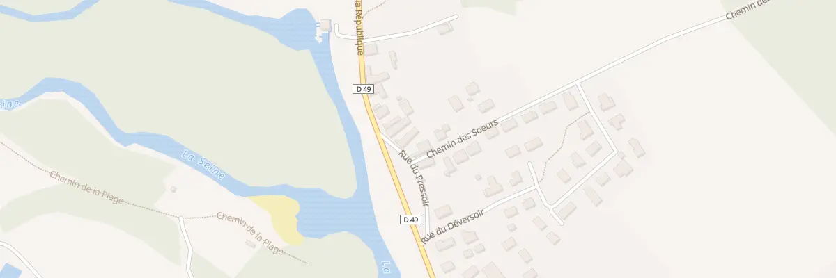 Plan du 5 Rue du Pressoir à Verrières