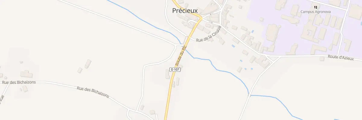 Plan du 141 Rte du Pic à Précieux