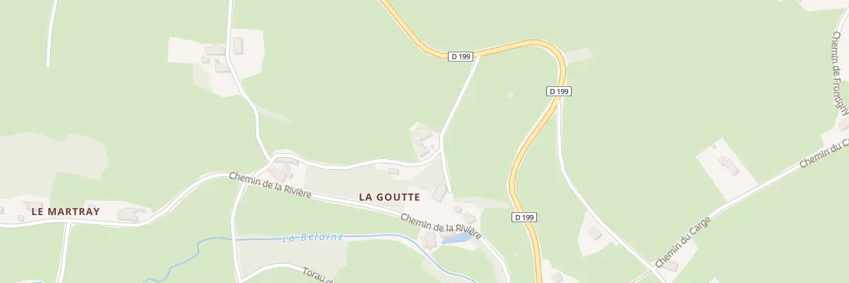 Plan du 5130 La Barge à Briant