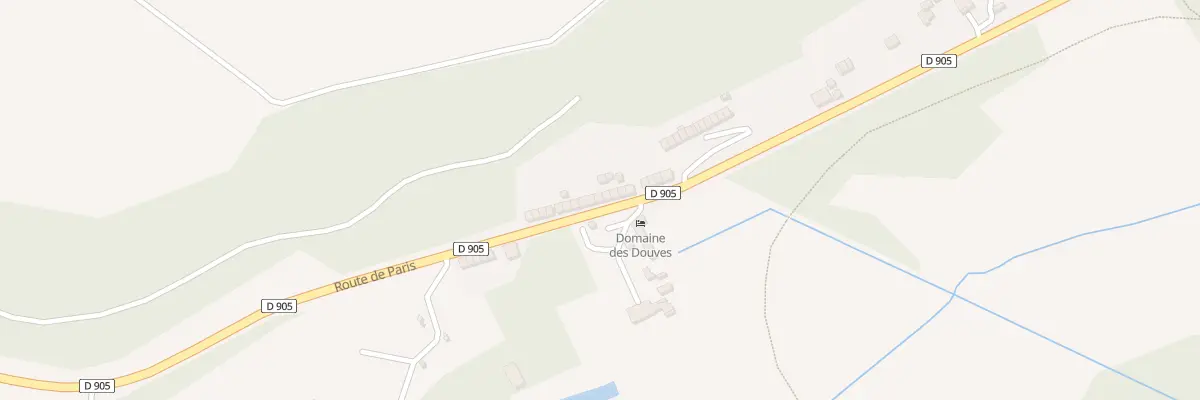 Plan du 58 Rte de Paris à Ancy-le-Franc
