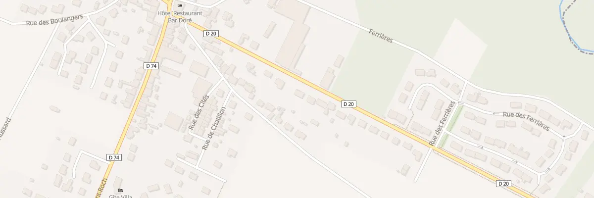 Plan du 22 Rue de Bazancourt à Boult-sur-Suippe