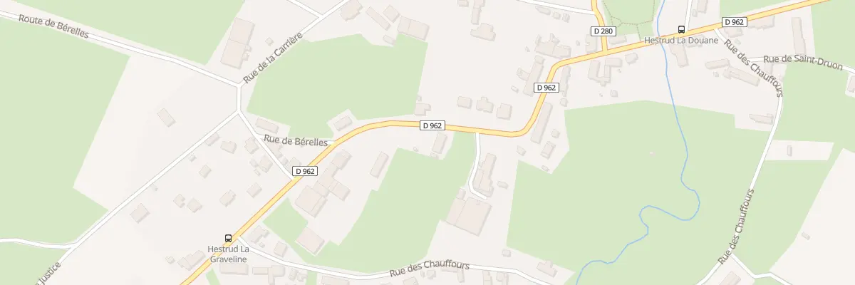 Plan du 638 Rue de Beaumont à Hestrud