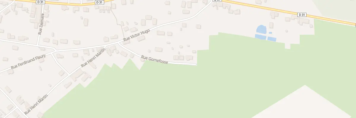 Plan du 7 Rue Gomefosse à Saint-Michel