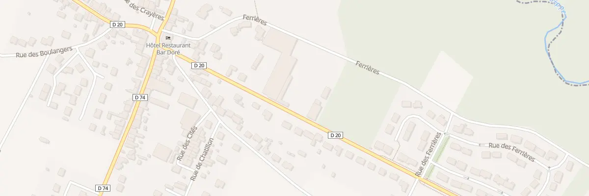 Plan du 25 Rue de Bazancourt à Boult-sur-Suippe