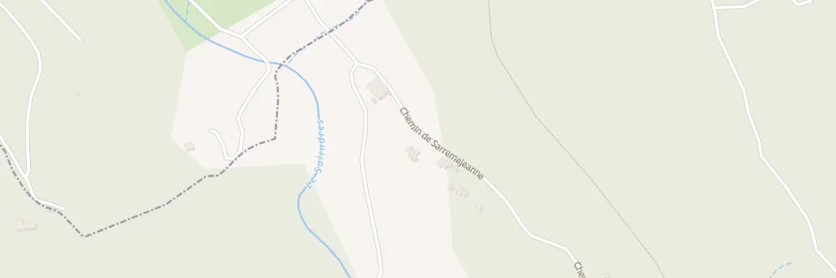 Plan du 6212 La Ribeyre Nord à Payzac